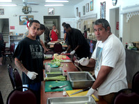 Christmas Dinner Preps 2013